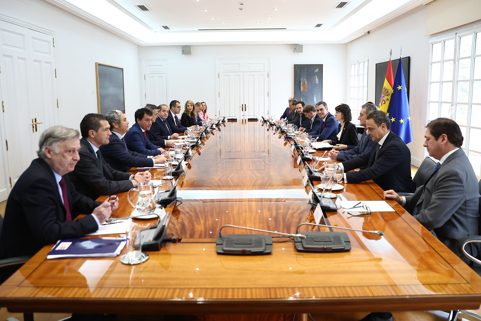 Pedro Sánchez se reúne con el American Business Council y reafirma la voluntad política de reforzar los vínculos transatlánticos