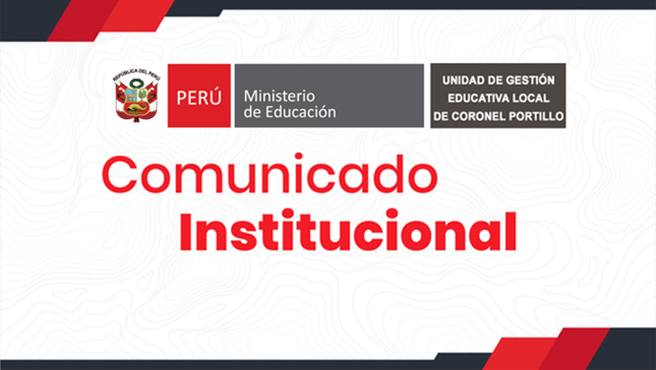 Comunicado Importante: La UGEL CP , comunica a los docentes ACTIVOS Y JUDICIAL que pasen a recoger su cheque