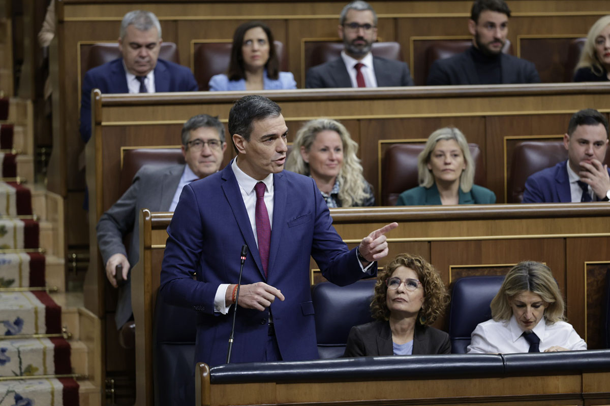 Pedro Sánchez reivindica el trabajo del Gobierno en las áreas de vivienda, desigualdad y empleo Pedro Sánchez reivindica el trabajo del Gobierno en las áreas de vivienda, desigualdad y empleo