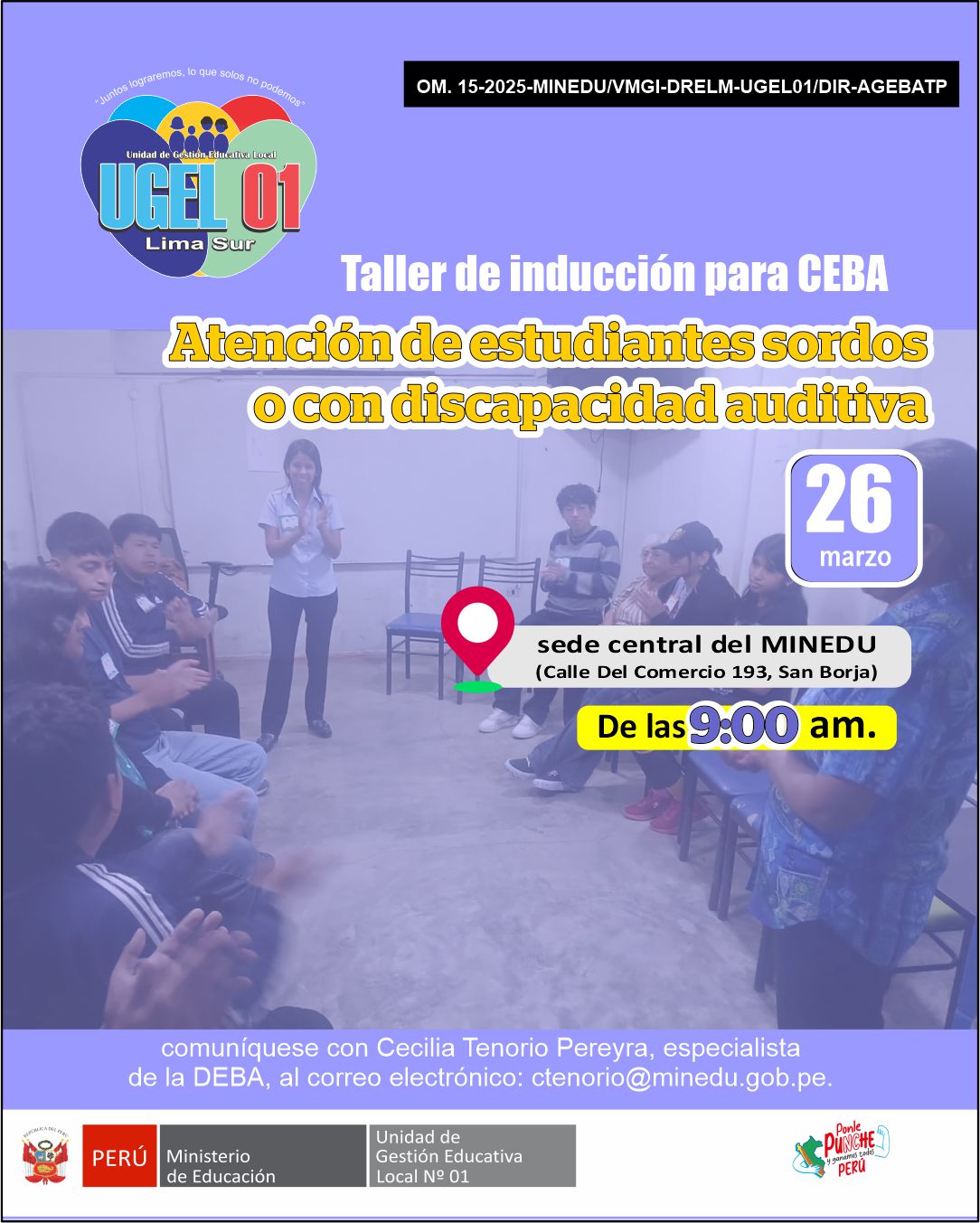 Taller de inducción CEBA 26/03/2025 Taller de inducción CEBA 26/03/2025