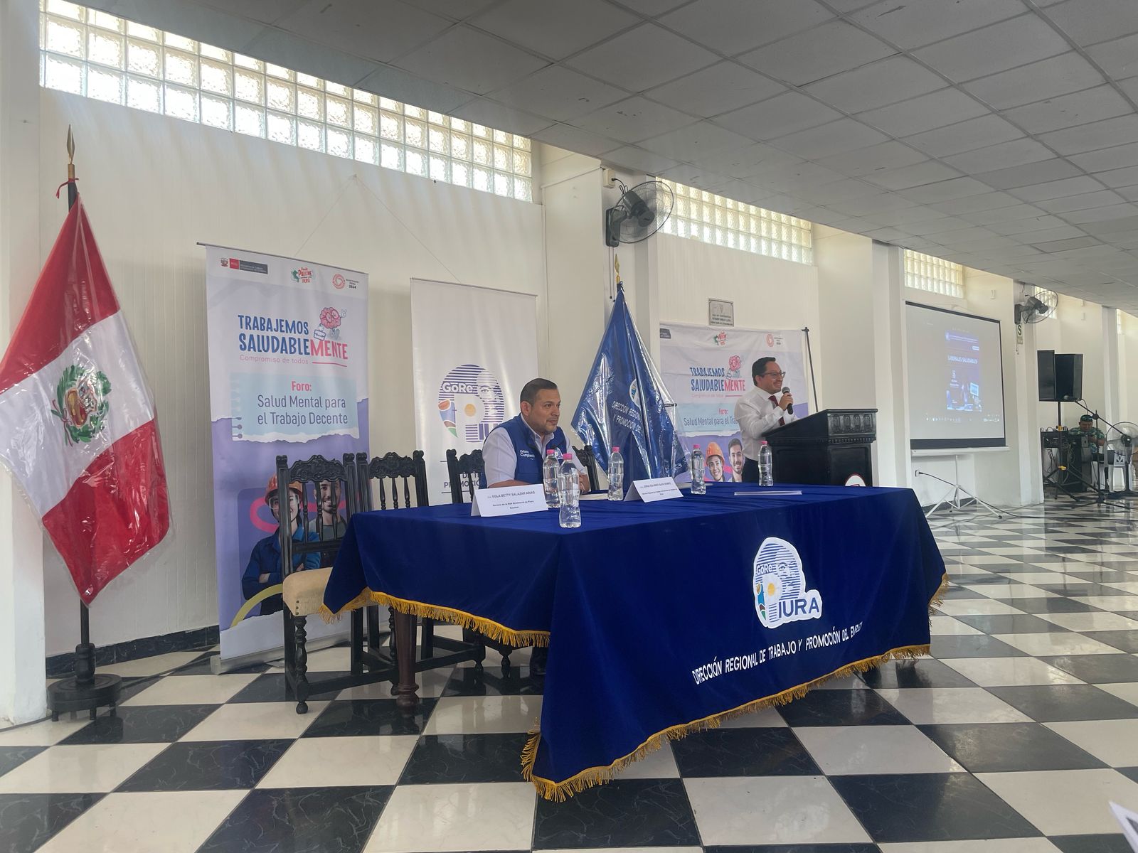 Piura: MTPE lanzó Estrategia Nacional "Trabajemos Saludablemente" para impulsar el bienestar integral de los trabajadores