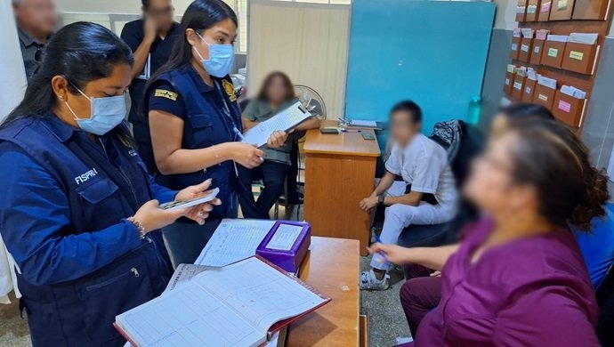 Fiscalía de Prevención de Santa realizó acciones preventivas conjuntas en el Hospital Regional Eleazar Guzmán Barrón Fiscalía de Prevención de Santa realizó acciones preventivas conjuntas en el Hospital Regional Eleazar Guzmán Barrón