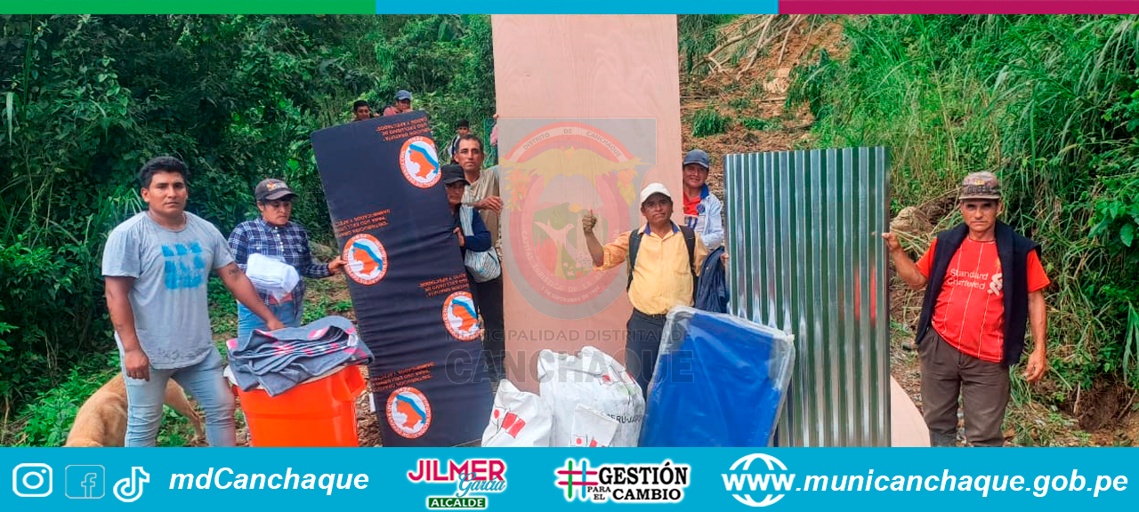 La Municipalidad Distrital de Canchaque sigue llevando más ayuda humanitaria a los damnificados y afectados de Flor de Café La Municipalidad Distrital de Canchaque sigue llevando más ayuda humanitaria a los damnificados y afectados de Flor de Café