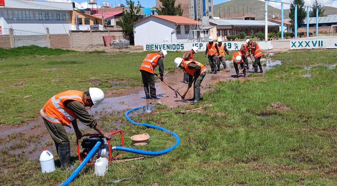 Ejército del Perú mejora infraestructura escolar en Puno en favor de la niñez Ejército del Perú mejora infraestructura escolar en Puno en favor de la niñez