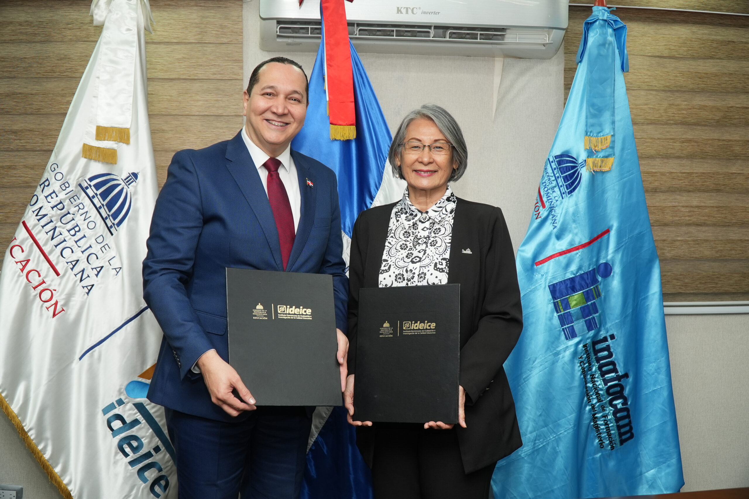 Inafocam y el Ideice Firman Convenio para Impulsar la Calidad Educativa a Través de la Evaluación y la Investigación