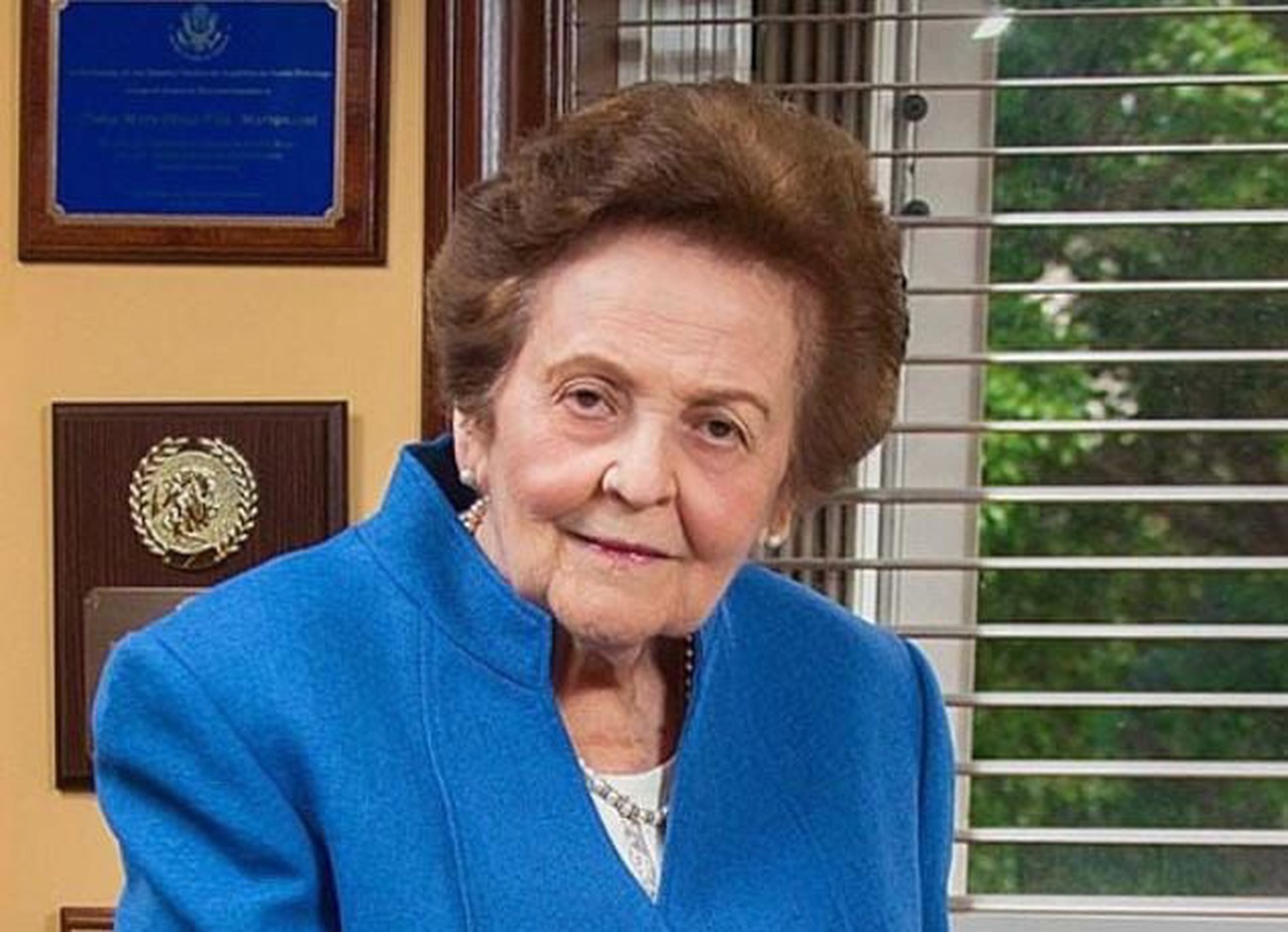 Autoridades del Conadis Destacan Labor de Mary Pérez de Marranzini.