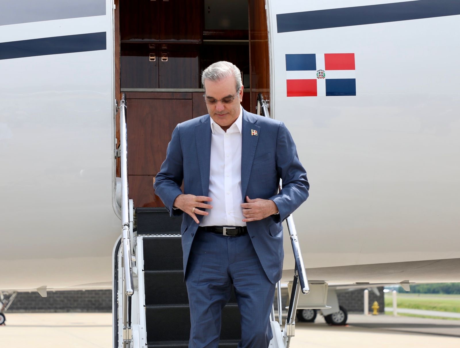 REPÚBLICA DOMINICANA: Presidente Abinader Llega a Washington para Reunión con el Secretario de Estado Marco Rubio