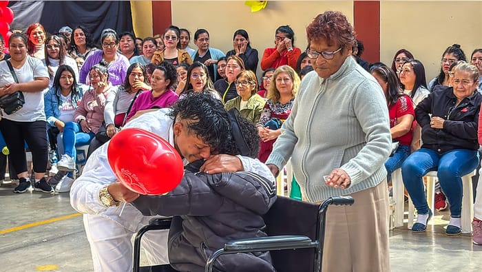 En el penal Virgen de Fátima internas madres se reencuentran con sus hijos En el penal Virgen de Fátima internas madres se reencuentran con sus hijos