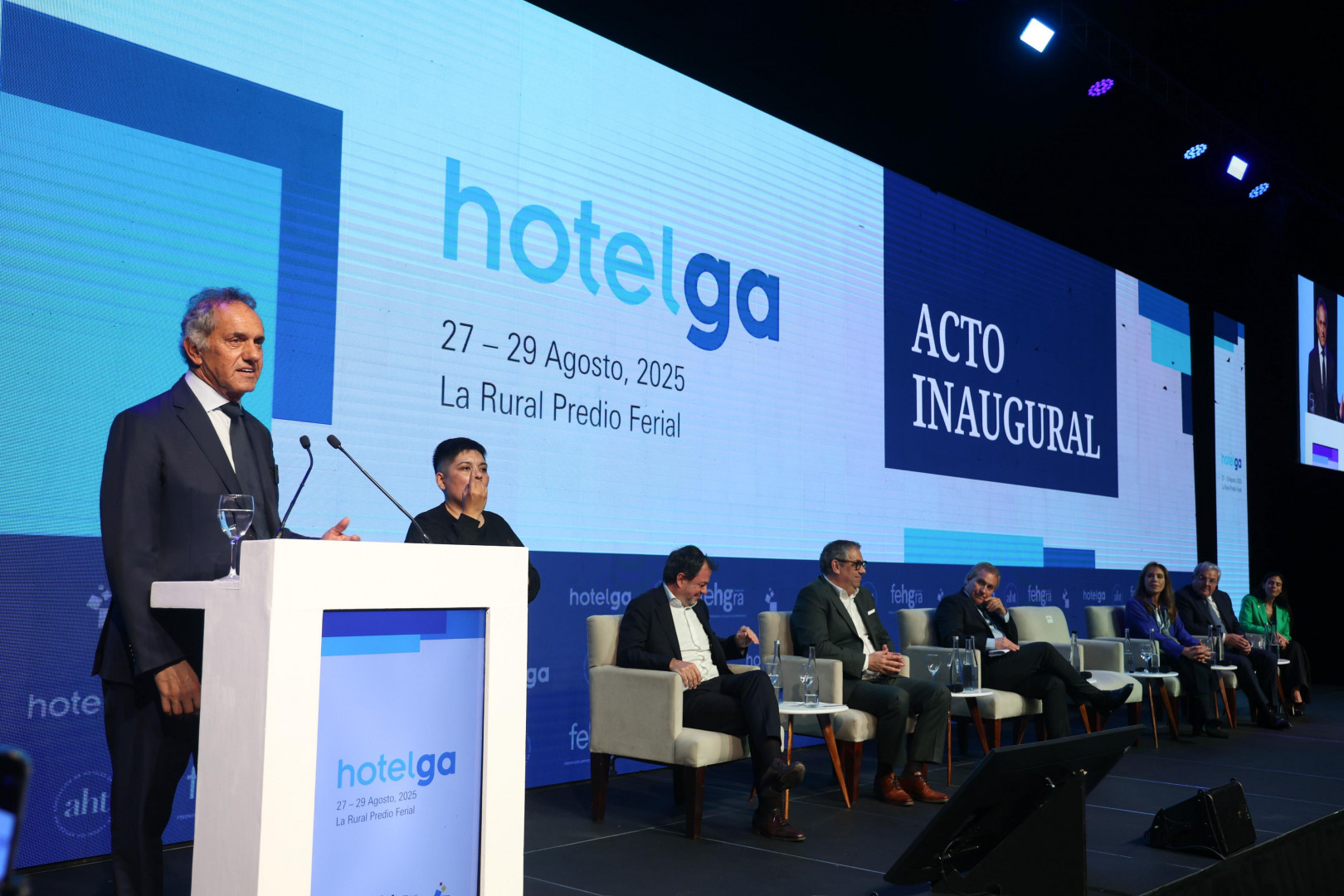 Scioli Inauguró una Nueva Edición de Hotelga