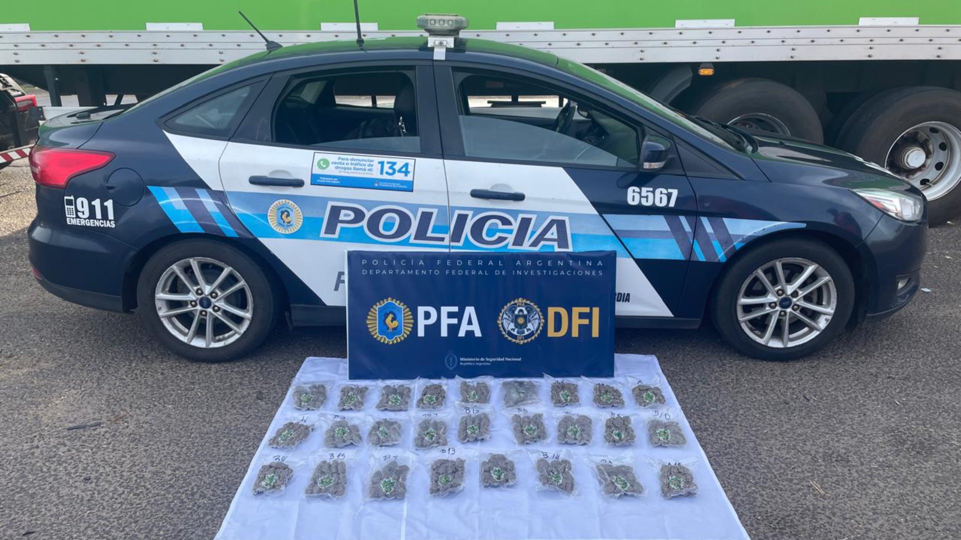 El Dfi de la Pfa Incautó Droga en Encomiendas y Capturó a los Dos Implicados