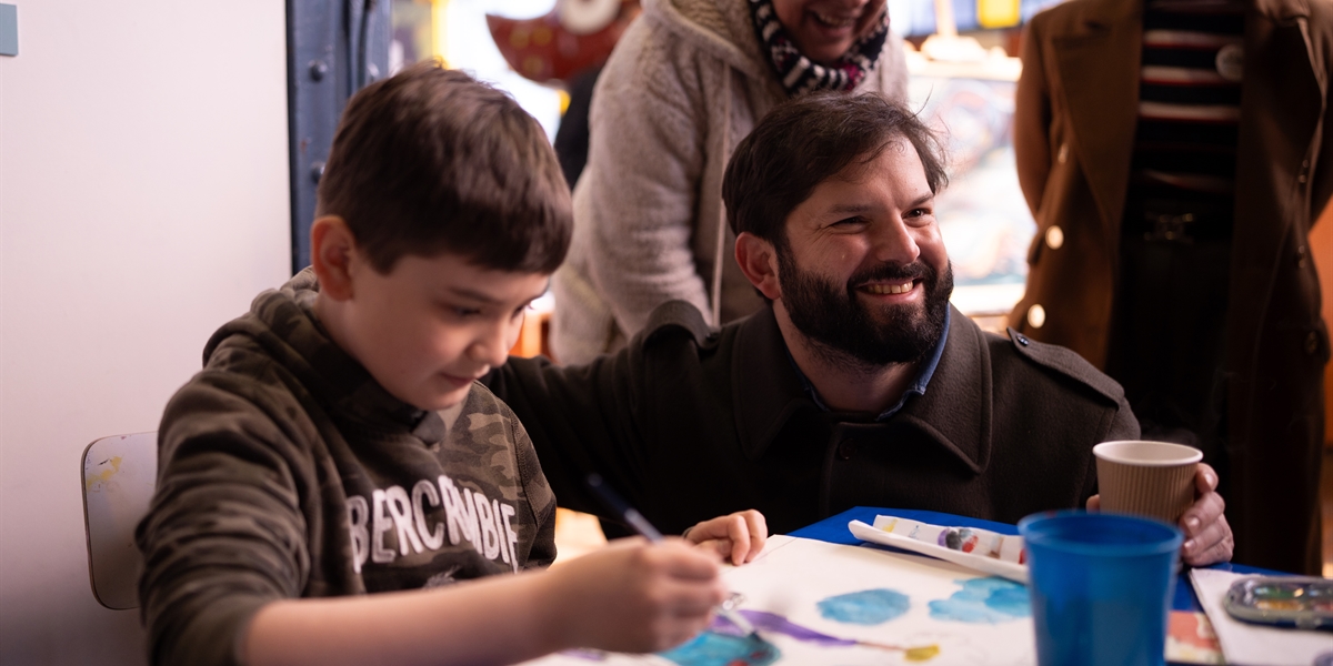 Presidente de la República, Gabriel Boric Font, en el Día de los Patrimonios de Niñas, Niños y Adolescentes: “queremos Que se Sientan Parte de la Historia”