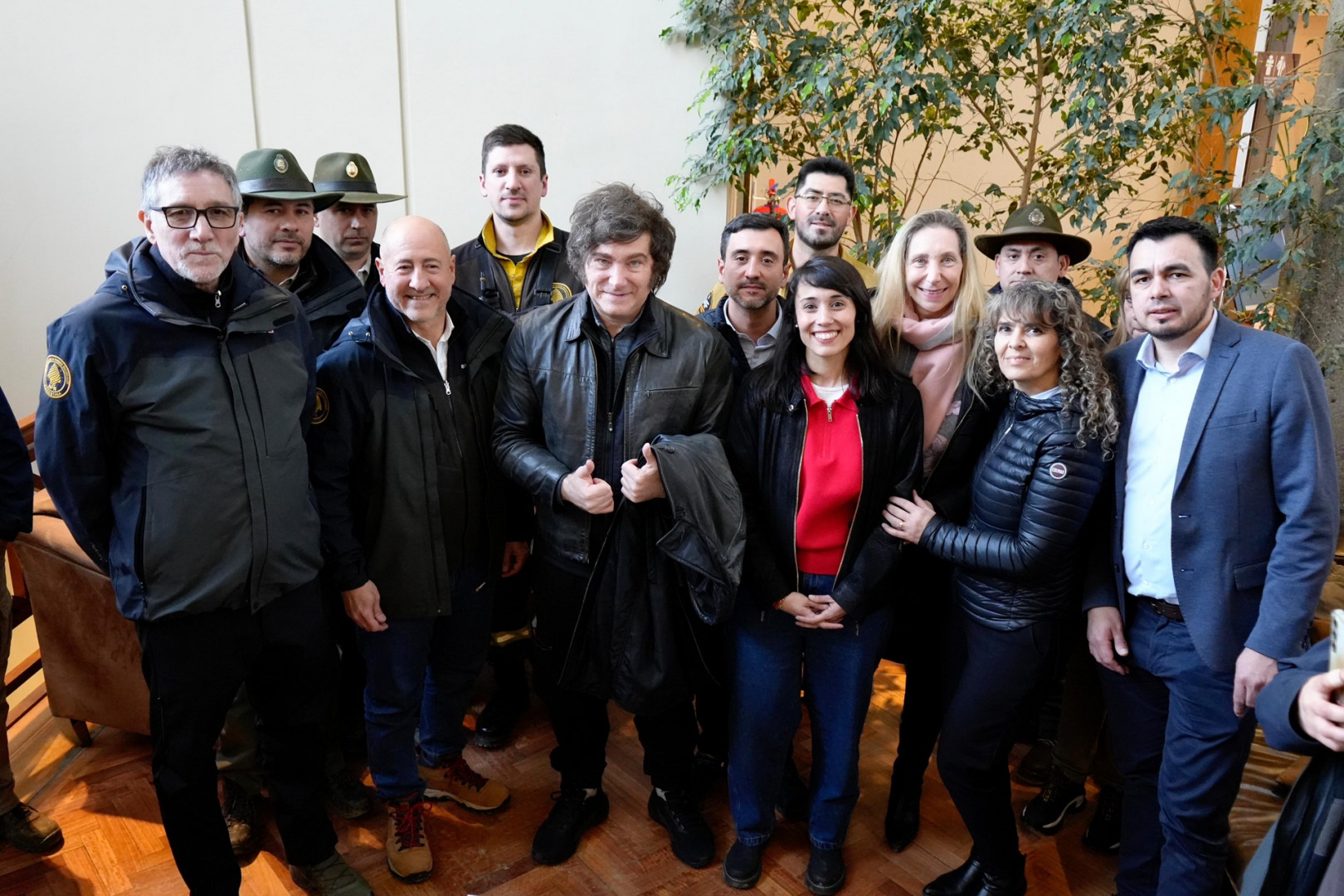 Milei se reunió con autoridades de la Administración de Parques Nacionales