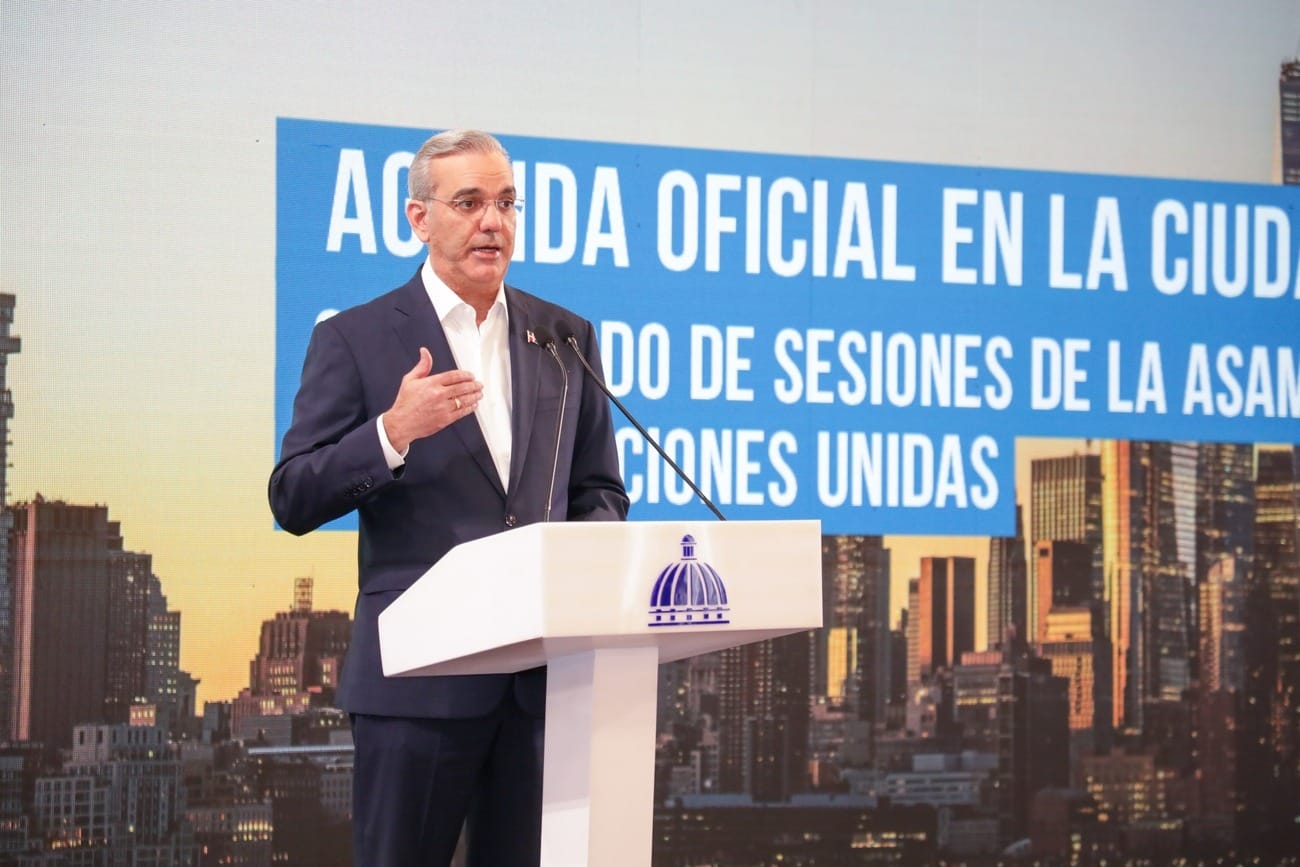 Presidente Abinader presenta agenda en Nueva York: discurso ante la ONU este miércoles, recepción organizada por Donald Trump para jefes de Estado y Gobierno y una reunión bilateral