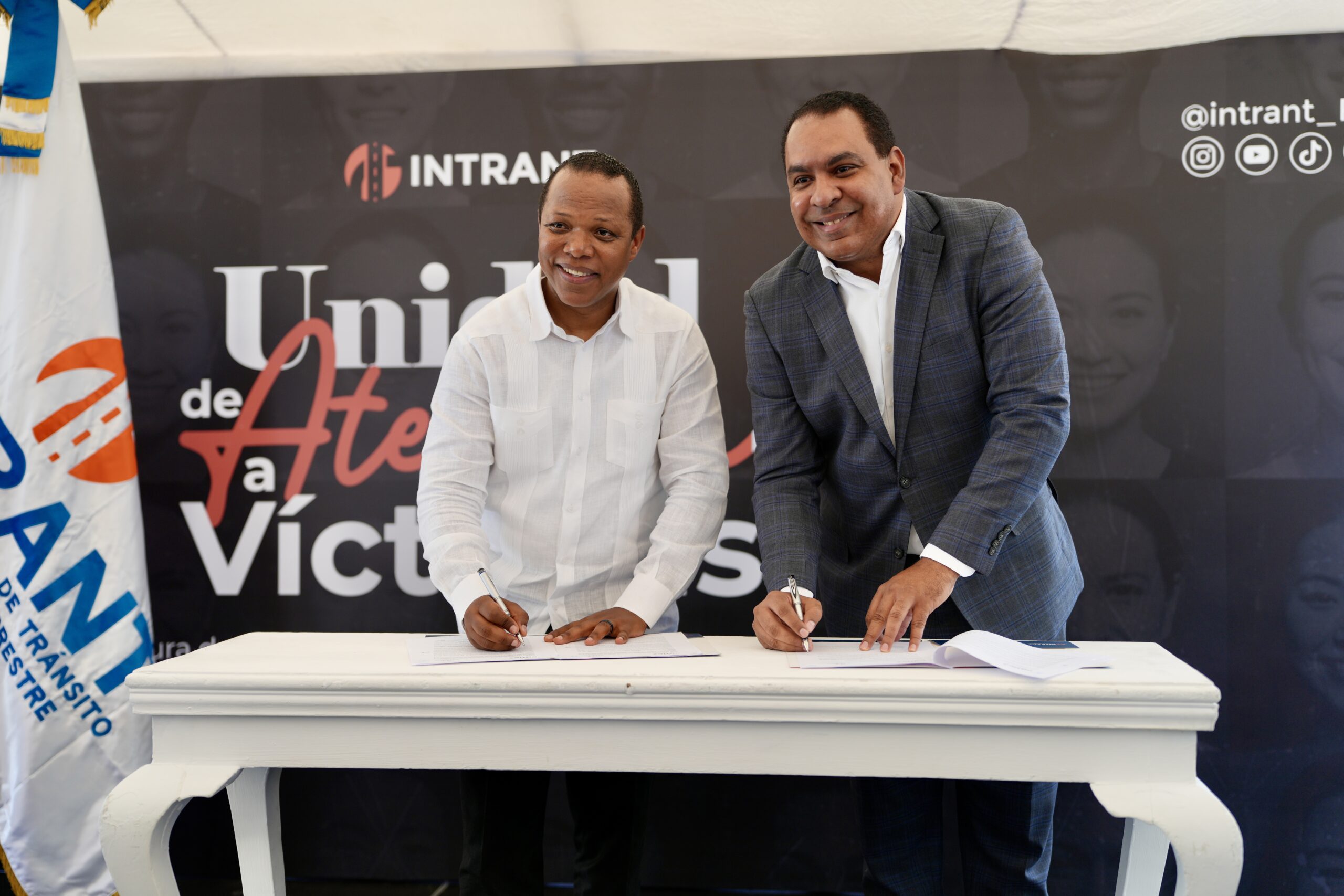 Intrant inaugura Unidad de Atención Legal y Psicológica para víctimas de siniestros de tránsito y presenta Unidad de Atención Médica Dr. Cruz Jiminián