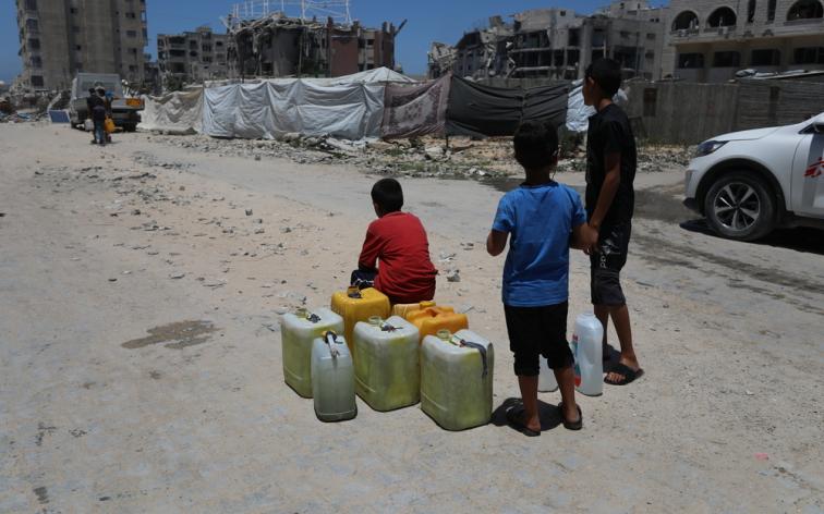 Población de la Ciudad de Gaza enfrenta una elección imposible