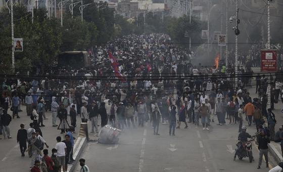 Nepal: la ONU llama a la contención tras la dimisión del primer ministro por la represión de protestas