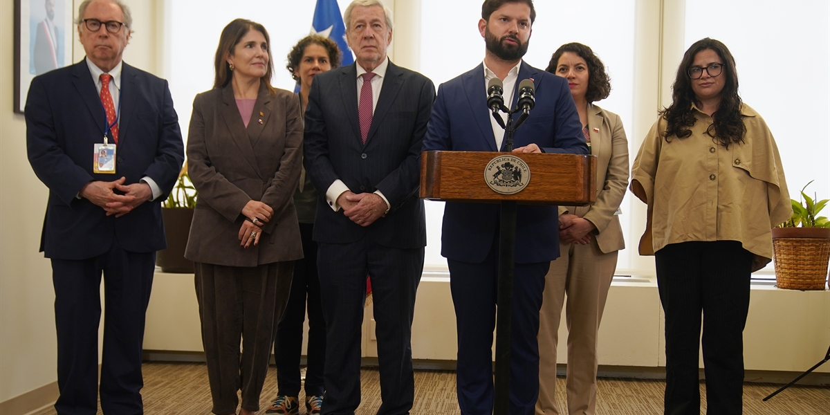 Boric cierra su intervención en el 80° periodo de sesiones de la Asamblea General de la ONU; asegura haber representado a Chile ante el mundo