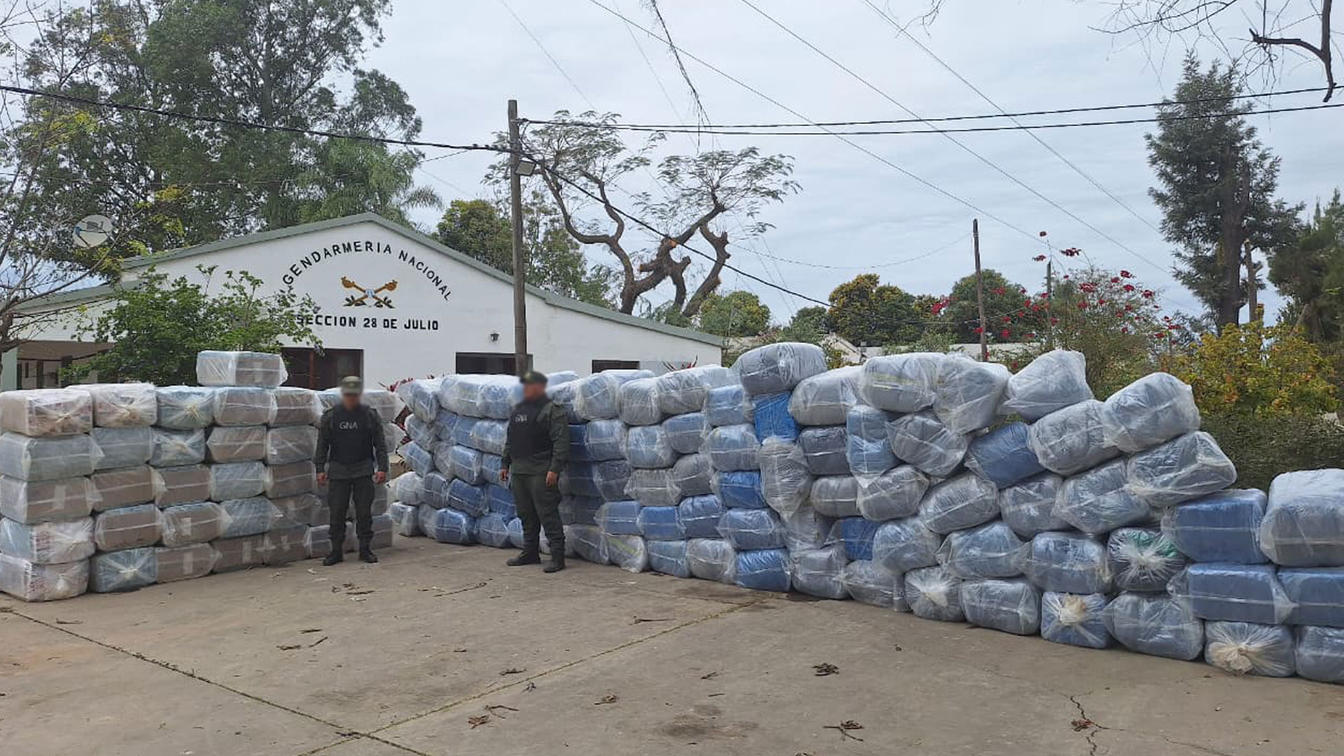 GNA incautó siete kilos de cocaína en Salta