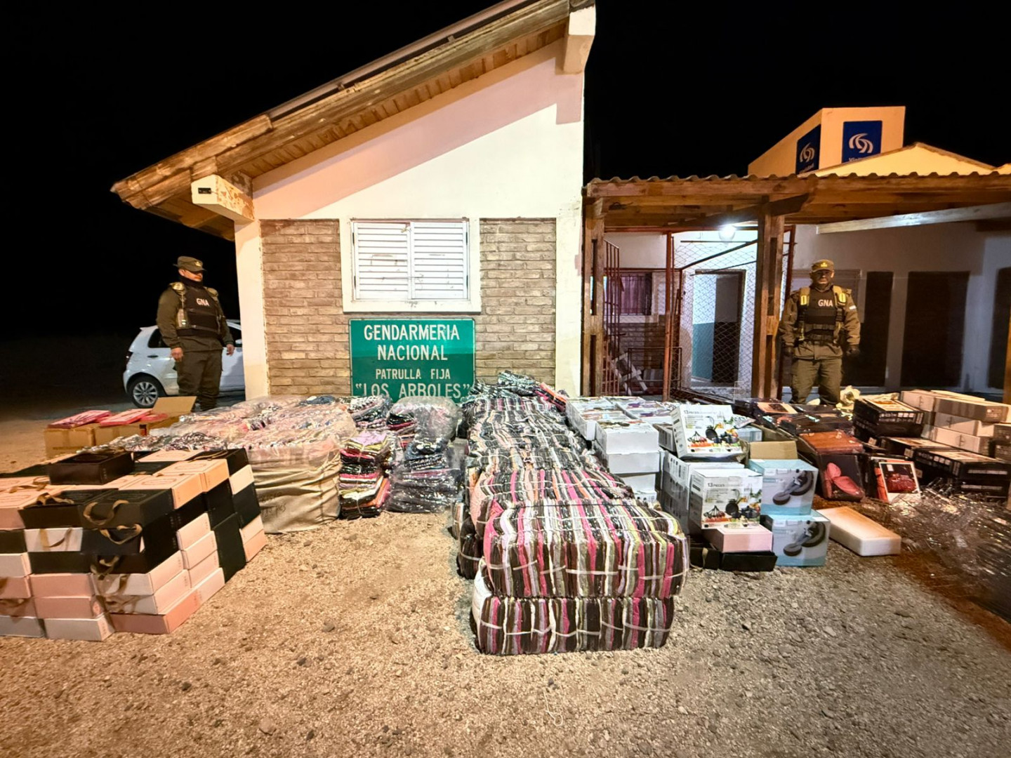 Mendoza: decomisan mercadería de contrabando con avalúo superior a 90 millones de pesos