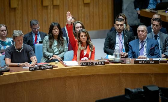 Estados Unidos veta de nuevo resolución que solicita un alto al fuego en Gaza