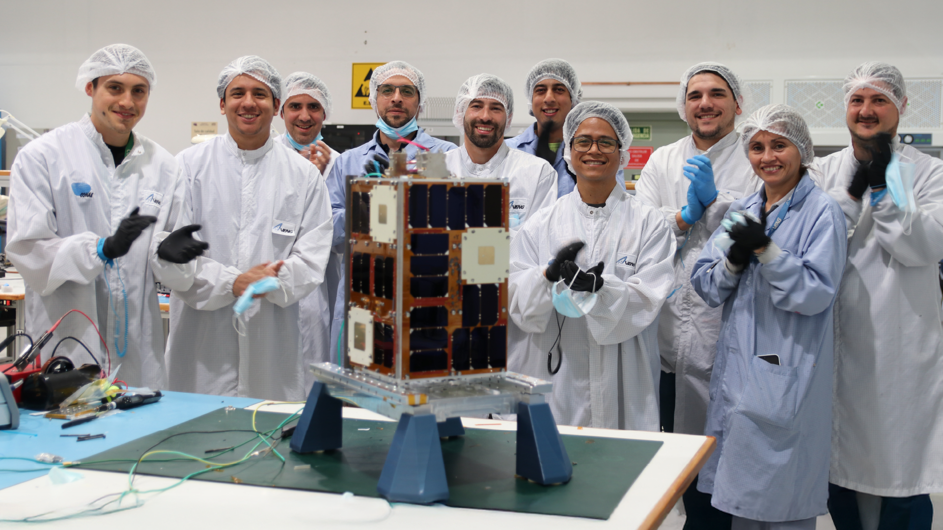 Concluyó la integración del satélite Atenea para su lanzamiento en una misión de la NASA