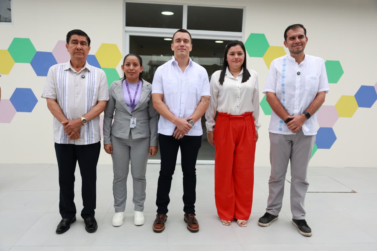 Noboa inaugura nuevo centro de desarrollo infantil en Daule