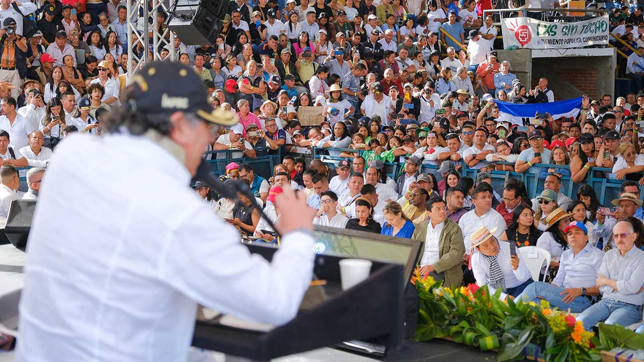 Petro señala que el pacto social por el Cauca debe ser interétnico para proteger la diversidad