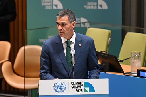 24 de septiembre de 2025: Pedro Sánchez interviene en la Cumbre sobre Acción Climática