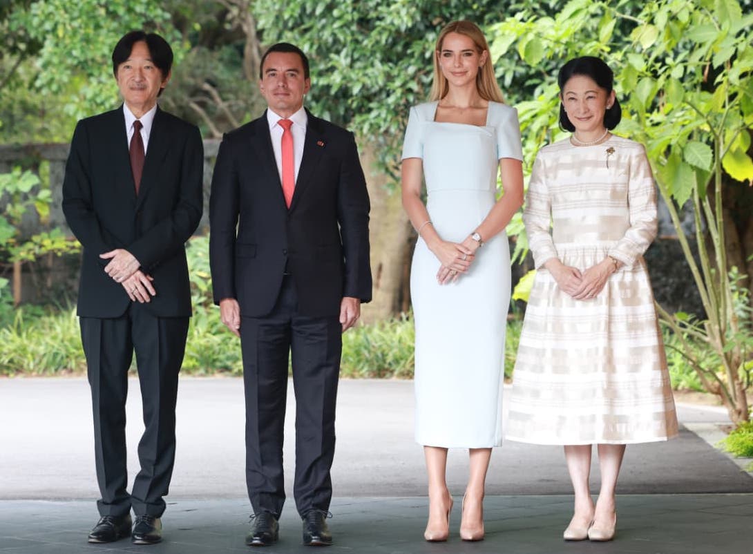 Presidente Noboa se reunió con Sus Altezas Imperiales, Príncipes Herederos Akishino, en Tokio