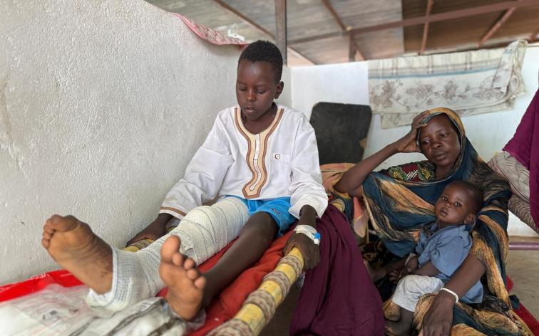 Sudán: bombardeos en Darfur dejan cerca de 100 personas heridas atendidas en centros apoyados por la organización
