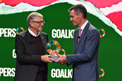 Presidente del Gobierno recibe premio de la Fundación Gates, según la fundación
