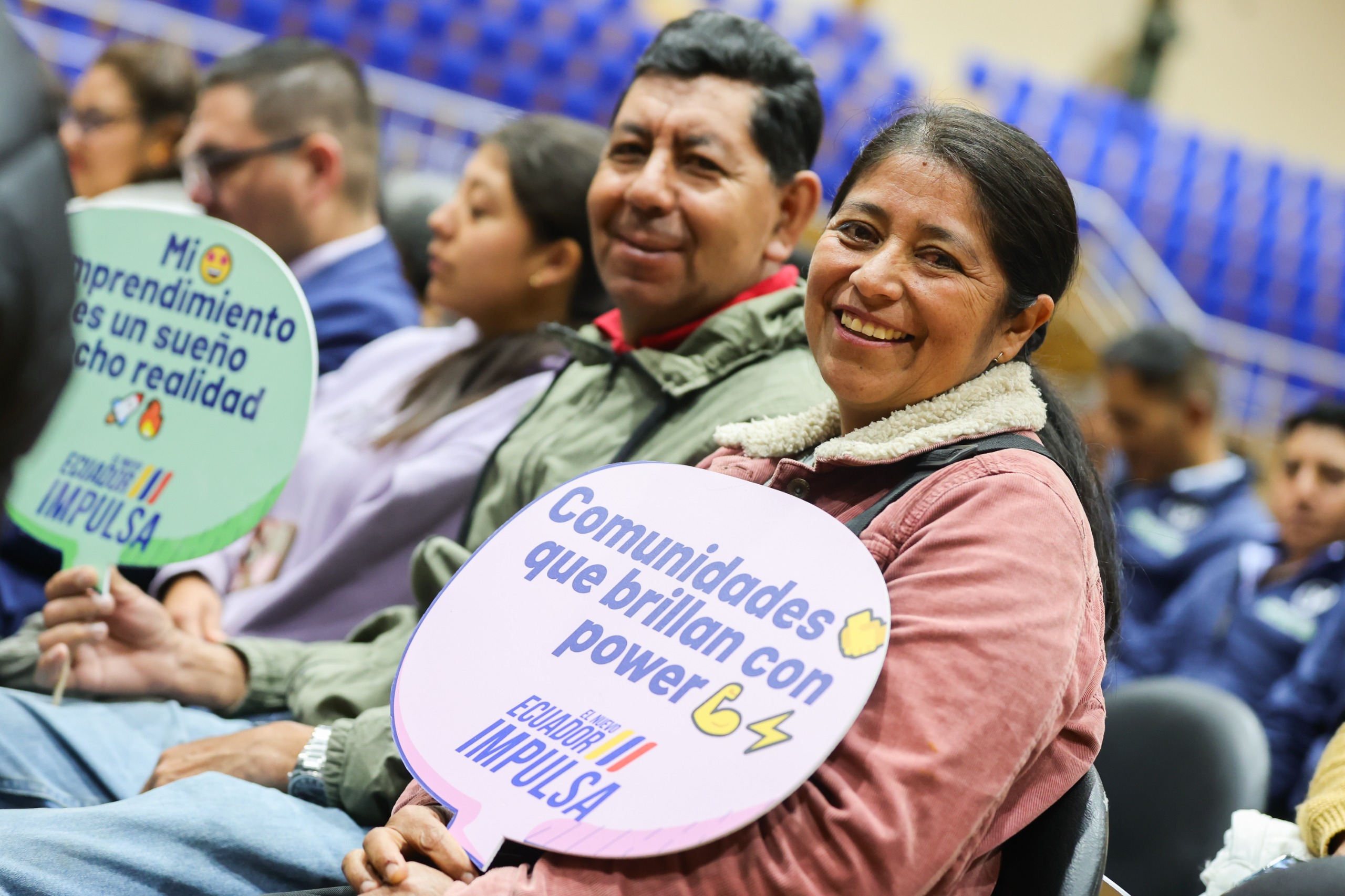 Daniel Noboa entrega USD 6,4 millones para la economía popular y solidaria de Tungurahua