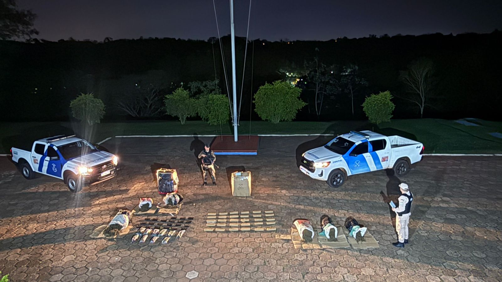 Prefectura incautó casi 100 kilos de droga en Puerto Iguazú