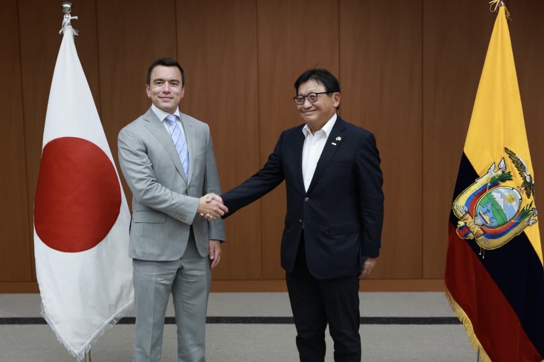 Sector empresarial japonés y presidente Noboa coinciden en acelerar la firma de un acuerdo comercial