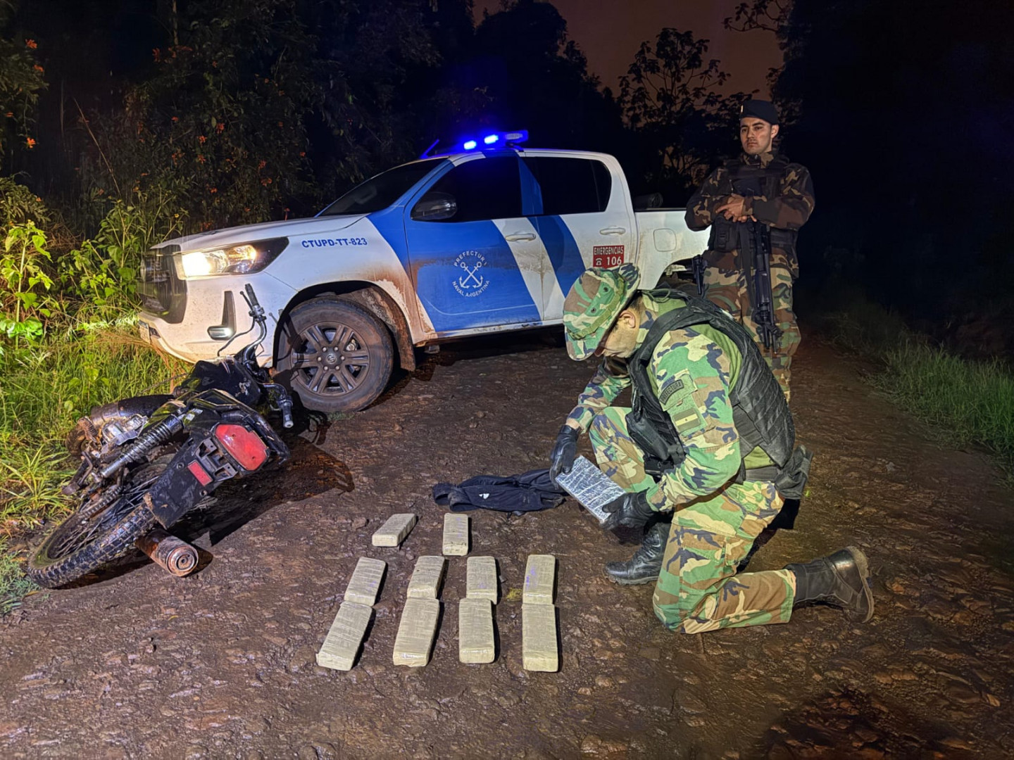 Prefectura incauta droga en Misiones