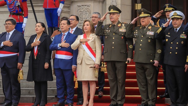 Presidenta de la República del Perú anuncia proyecto de ley para la defensa de la soberanía nacional