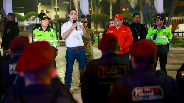 Presidente José Jerí: habrá patrullajes diarios mientras dure el estado de emergencia