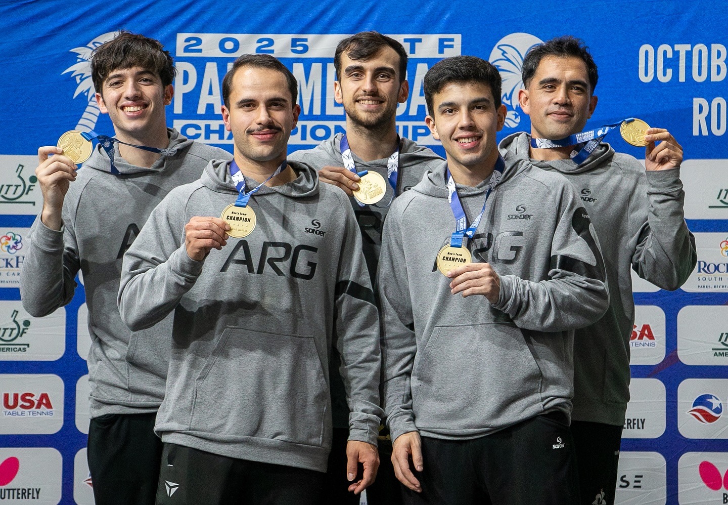 Argentina logra un hito en tenis de mesa