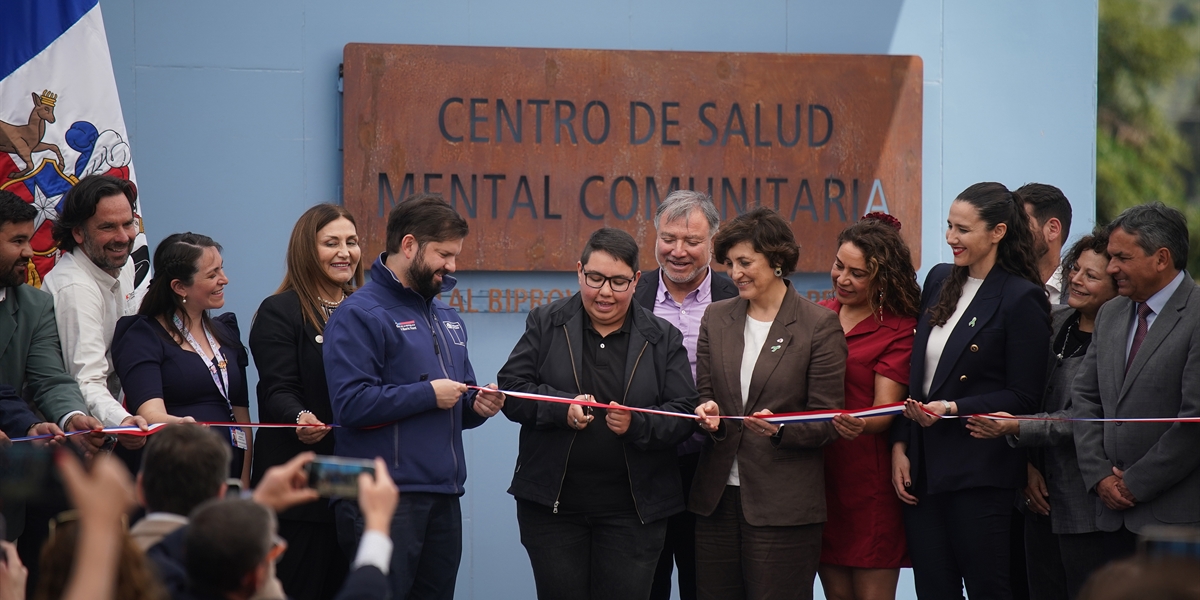 Presidente Gabriel Boric encabeza inauguración del Centro de Salud Mental Comunitaria del Hospital Biprovincial Quillota-Petorca