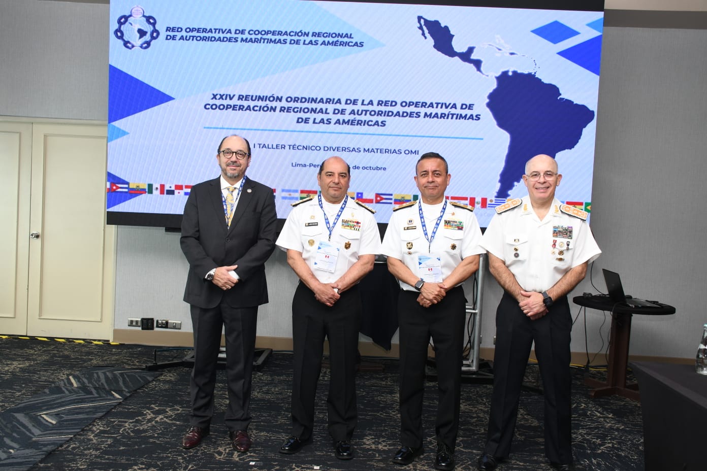 Prefecto Nacional Naval participó en XXIV Reunión Ordinaria de ROCRAM