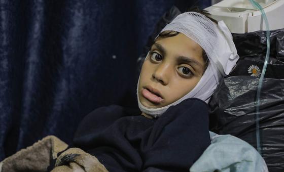 30 minutos en un hospital de Gaza: niños víctimas de drones y bombardeos