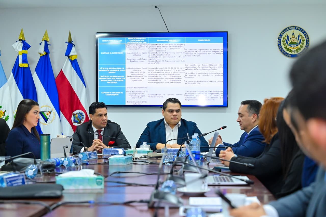 Asamblea busca modernizar marco legal para combatir delitos financieros