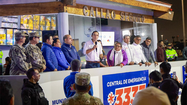 Presidente José Jerí afirma: si la delincuencia los golpea una vez, responderán dos veces.