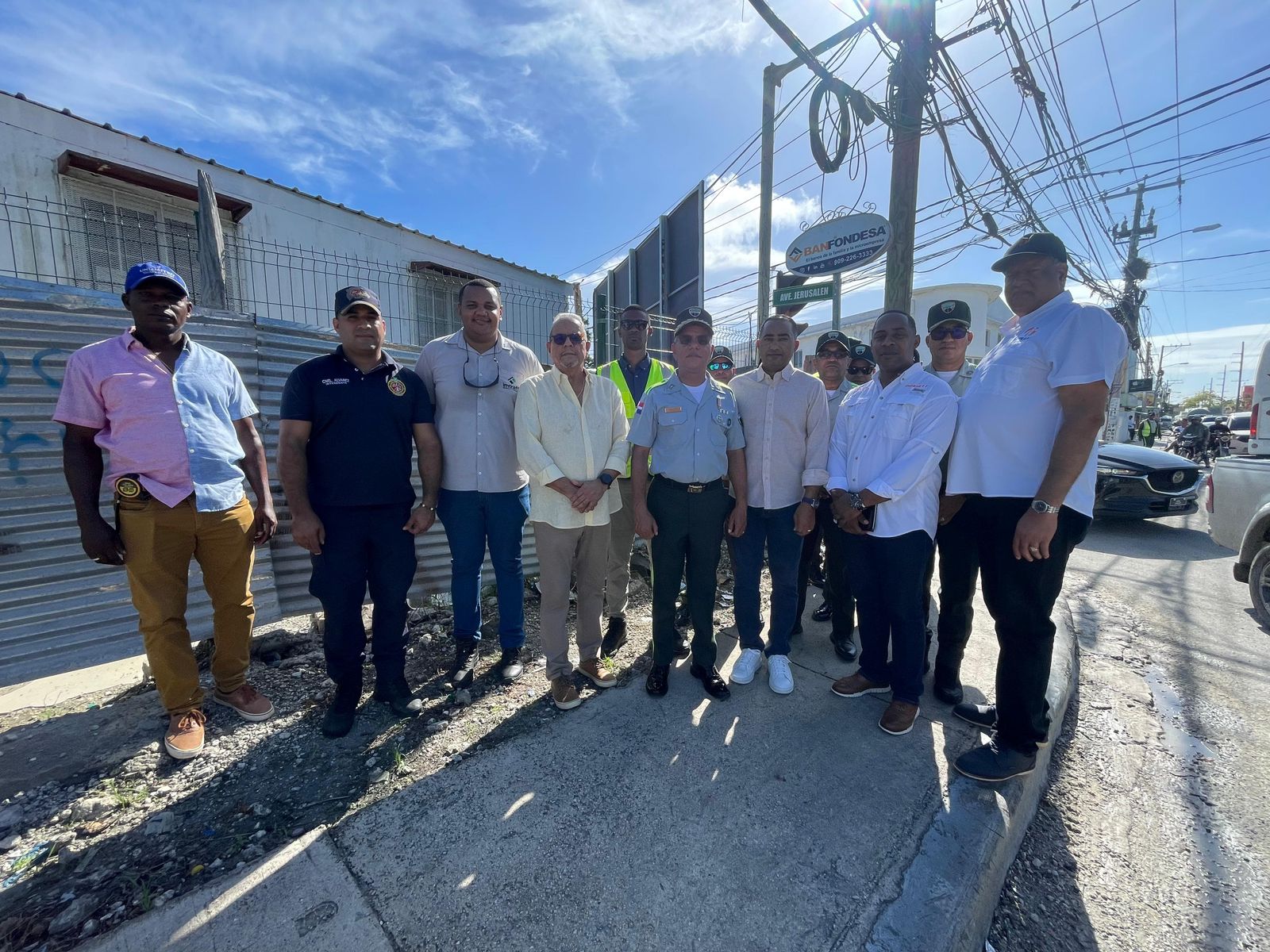 Director de la Digesett y autoridades locales recorren Verón-Punta Cana para evaluar soluciones al tránsito