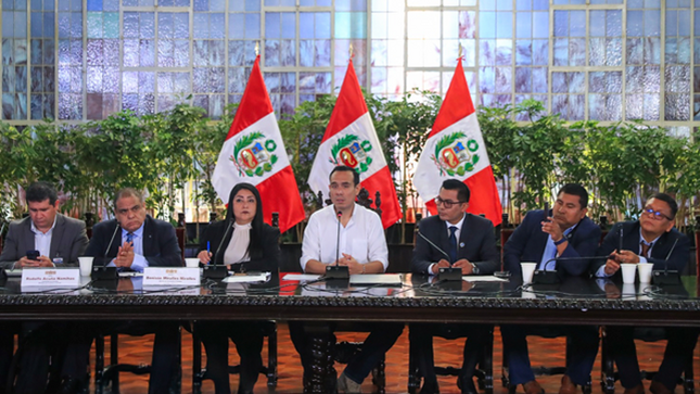 Presidente José Jerí Oré afirma que el Gobierno mantendrá diálogo con municipios para atender demandas presupuestales y de seguridad