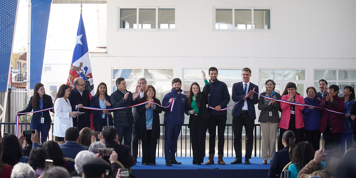 Presidente Boric inaugura Centro de Salud Mental Comunitario Lo Errázuriz en Maipú