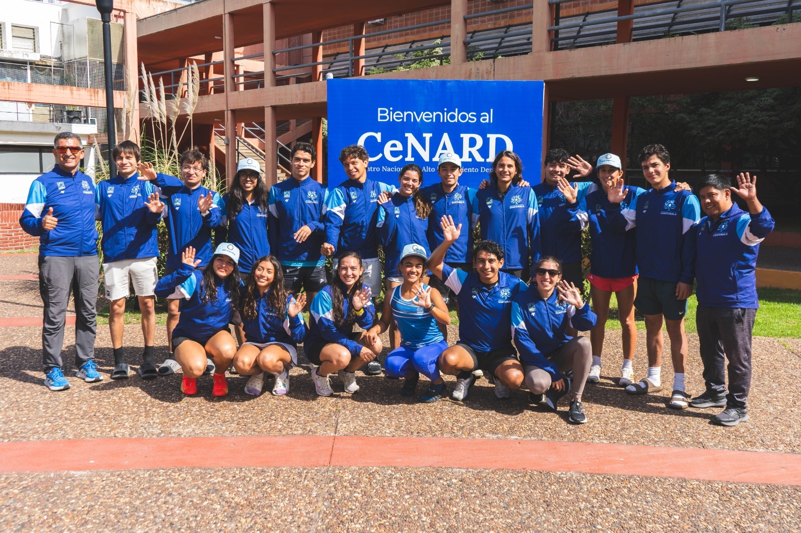 Selección guatemalteca de pentatlón se entrena en CeNARD