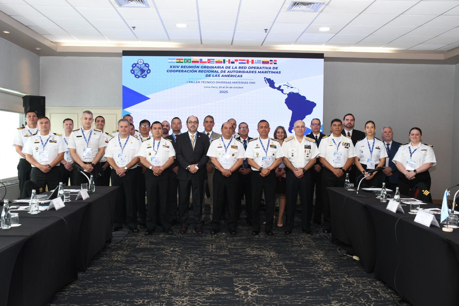 Prefecto Nacional Naval participó en taller técnico de la OMI para Jefes de Autoridades Marítimas