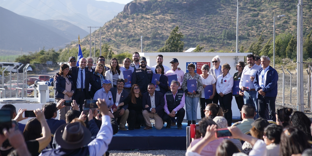 Boric encabeza puesta en marcha de la aducción del río La Ligua