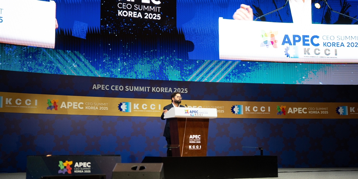 Presidente Gabriel Boric participa en APEC CEO Summit